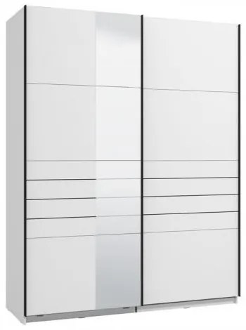 ΝΤΟΥΛΑΠΑ VEYMONT 150 OG h217 ΛΕΥΚΟ ΧΡΩΜΑ 146x61x218εκ 11014556