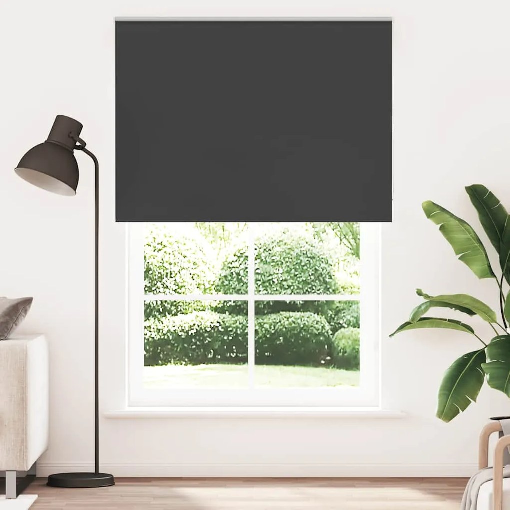 vidaXL Roller Blind Blackout Μαύρο 150x210 cm Πλάτος υφάσματος 146,6cm