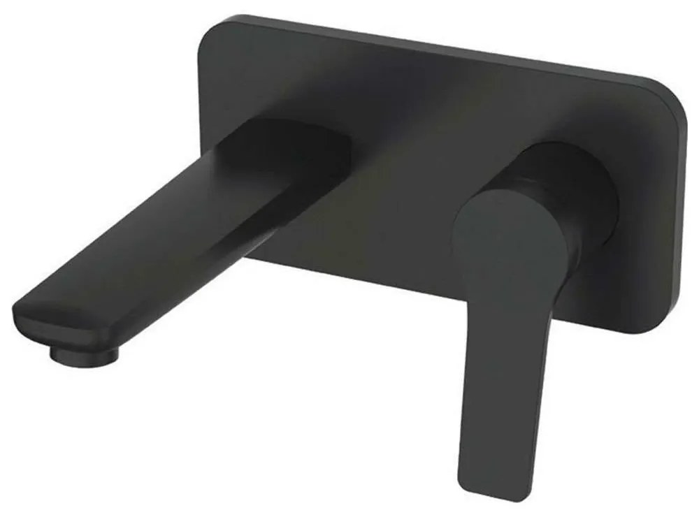 Μπαταρία Νιπτήρος Εντοιχισμού Andare WNX148073PA Black Karag Metal