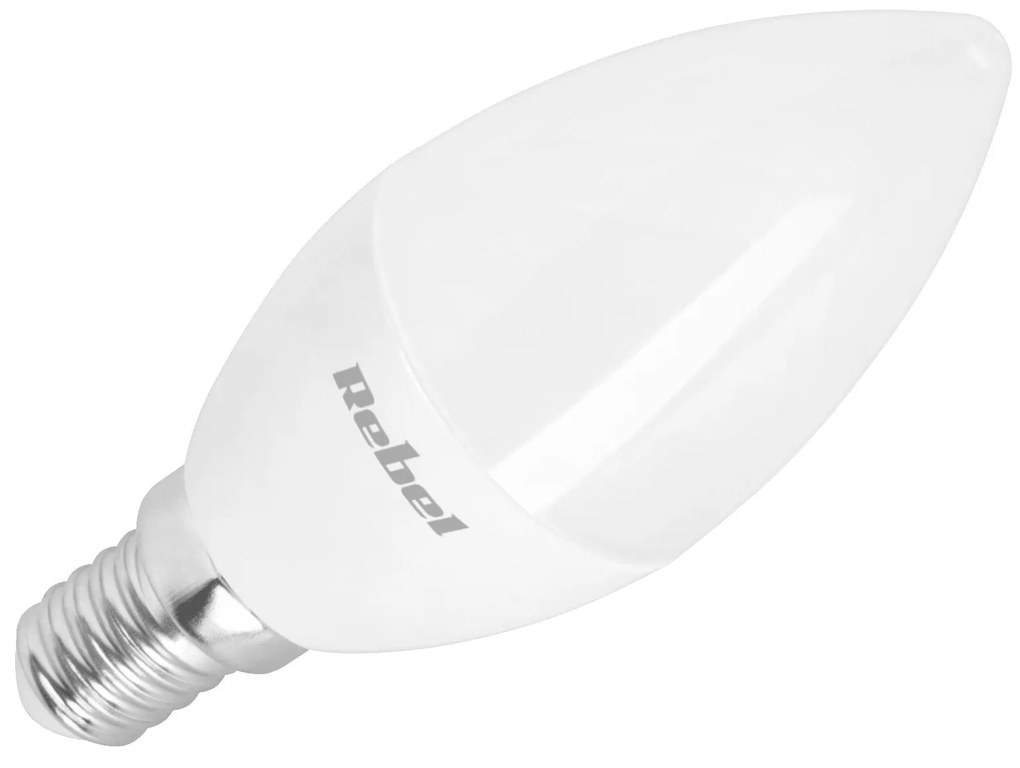Rebel ZAR0554 Λάμπα LED E14 7W/230V 4000K κερί