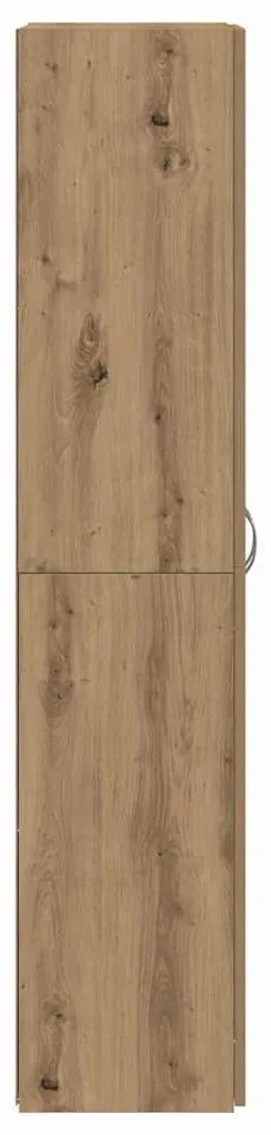 vidaXL Γραφείο Ντουλάπι artisan δρυς 60 x 32 x 153 Επεξεργασμένο ξύλο