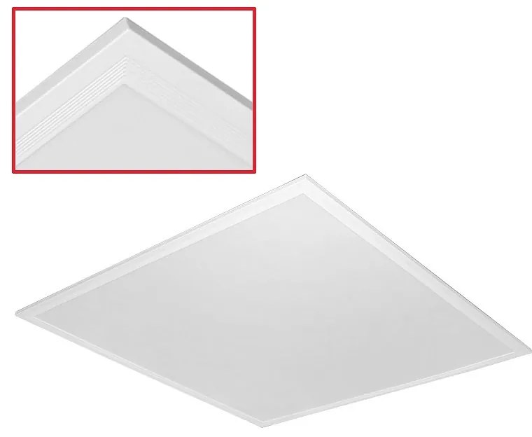 Adeleq Φωτιστικό Ψευδοροφής Led Panel 60x60cm 42W 4000K Λευκό 21-6040101