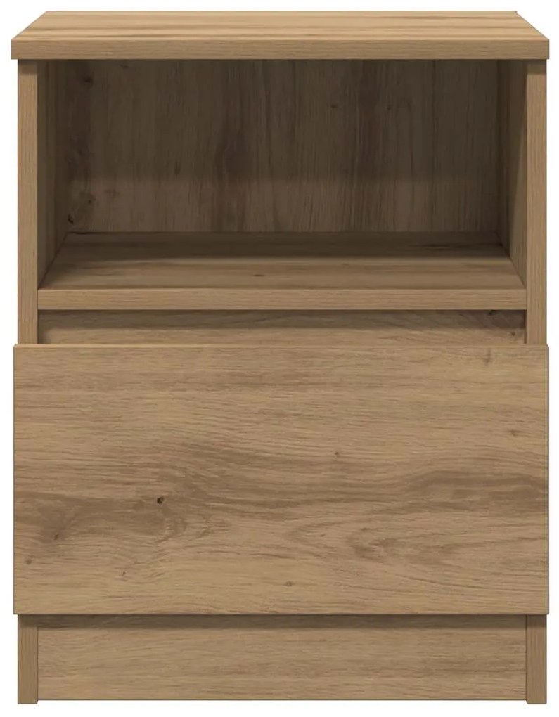 vidaXL Κομοδίνο ντουλάπι Artisan Oak 40x40x50 cm Κατασκευασμένο ξύλο