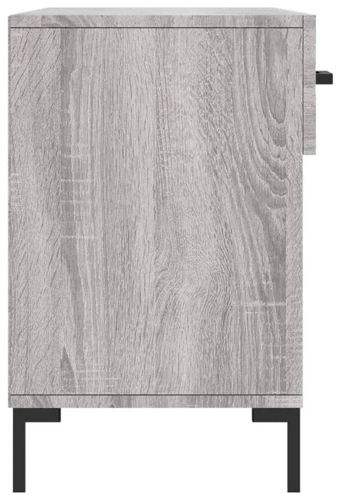 vidaXL Παπουτσοθήκη Γκρι Sonoma 102x35x55 εκ. από Επεξεργασμένο Ξύλο