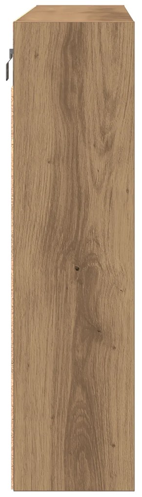 vidaXL Βιτρίνα Καμπίνας Artisan Oak 100x15x58 εκ. Επεξεργασμένο ξύλο