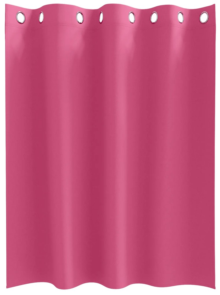 vidaXL Κουρτίνες 2 pcs Φωτεινό Ροζ 140 x 140 cm Πολυεστέρας
