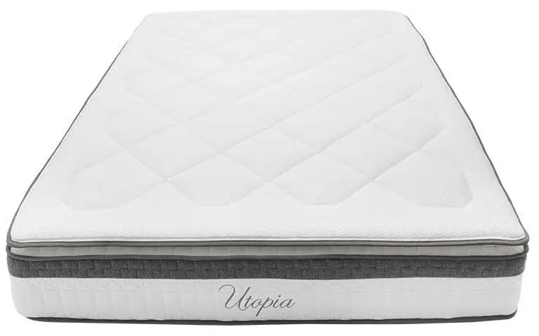 Στρώμα Utopia pakoworld pocket spring με ανώστρωμα 30-32cm 160x200εκ