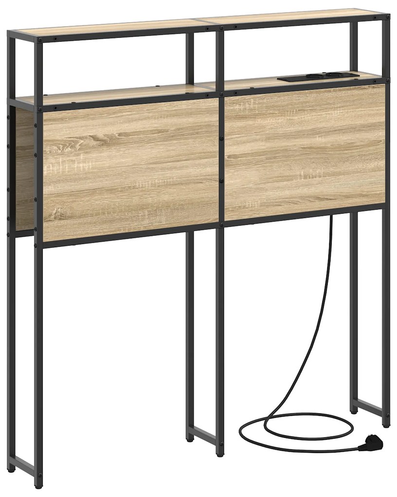 vidaXL Κεφαλάρι Αποθήκης Sonoma Oak 100 εκ. Επεξεργασμένο ξύλο