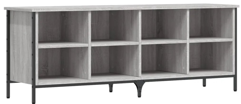 vidaXL Παπουτσοθήκη Γκρι Sonoma 131 x 35 x 50 εκ. από Επεξεργ. Ξύλο