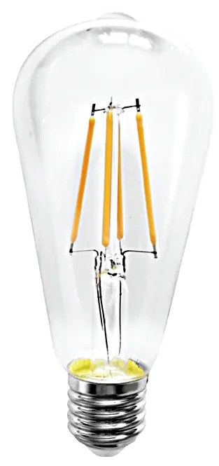 Λαμπτήρας E27 LED Filament ST64 10watt (7.27.10.26.2) - 7.27.10.26.2 - 1.5W - 20W - 7.27.10.26.2