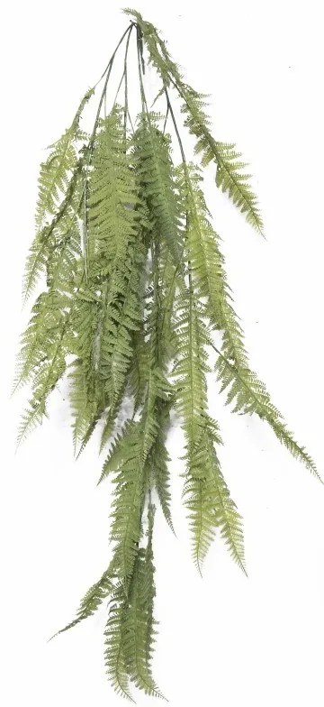 Supergreens Τεχνητή Κρεμαστή Φτέρη Cinnamon "Anomus" Πράσινη 130 εκ