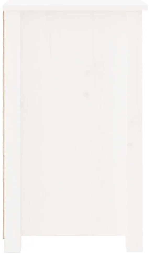 vidaXL Κομοδίνο 50 x 35 x 61,5 εκ. από Μασίφ Ξύλο Πεύκου