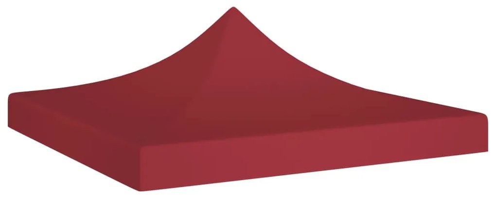 vidaXL Κάλυμμα Τέντας Εκδηλώσεων Μπορντό 3 x 3 μ. 270 γρ/μ²