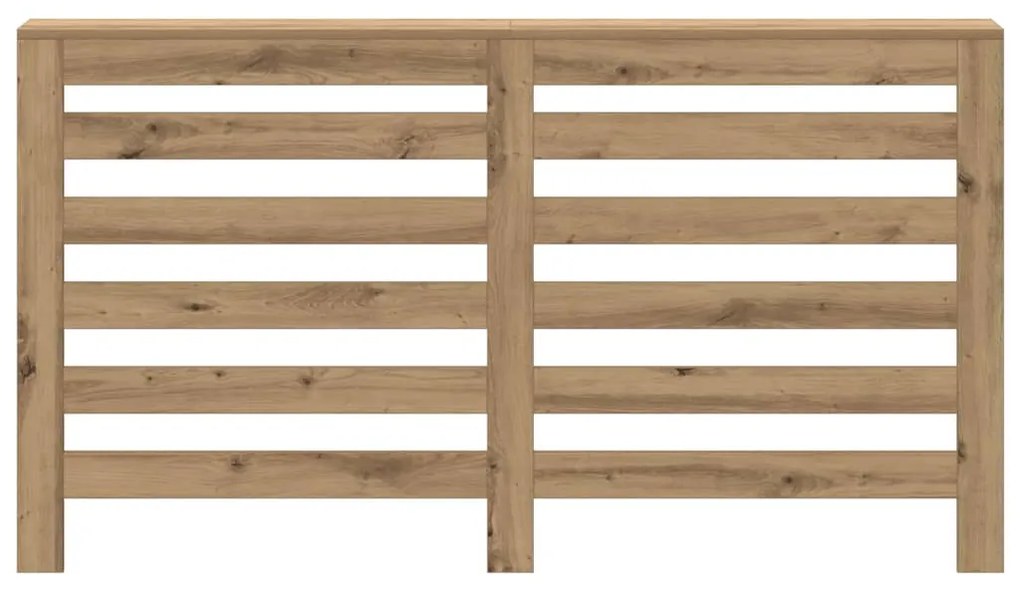 vidaXL Κάλυμμα Καλοριφέρ Αρτισιανή Δρυς 149x20x82εκ Επεξεργασμένο Ξύλο