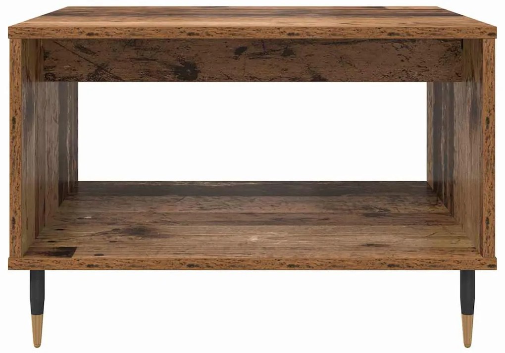 vidaXL Τραπεζάκι σαλονιού Παλαιό ξύλο 60 x 50 x 40 εκ