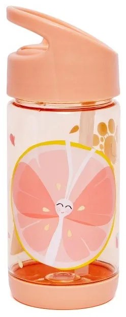 Παγούρι 400ml Με Καλαμάκι Petit Monkey Flies PTM-DB17