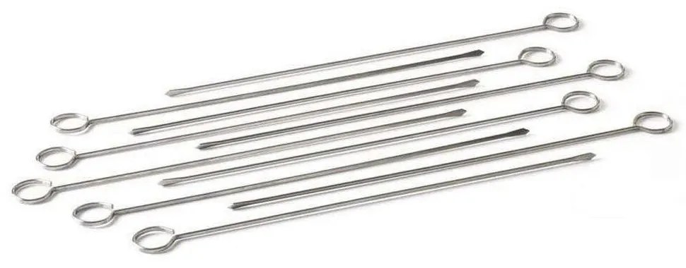 Σουβλάκια Ανοξείδωτα (Σετ 10Τμχ) 223.0210.000 Inox Barbecook Stainless Steel