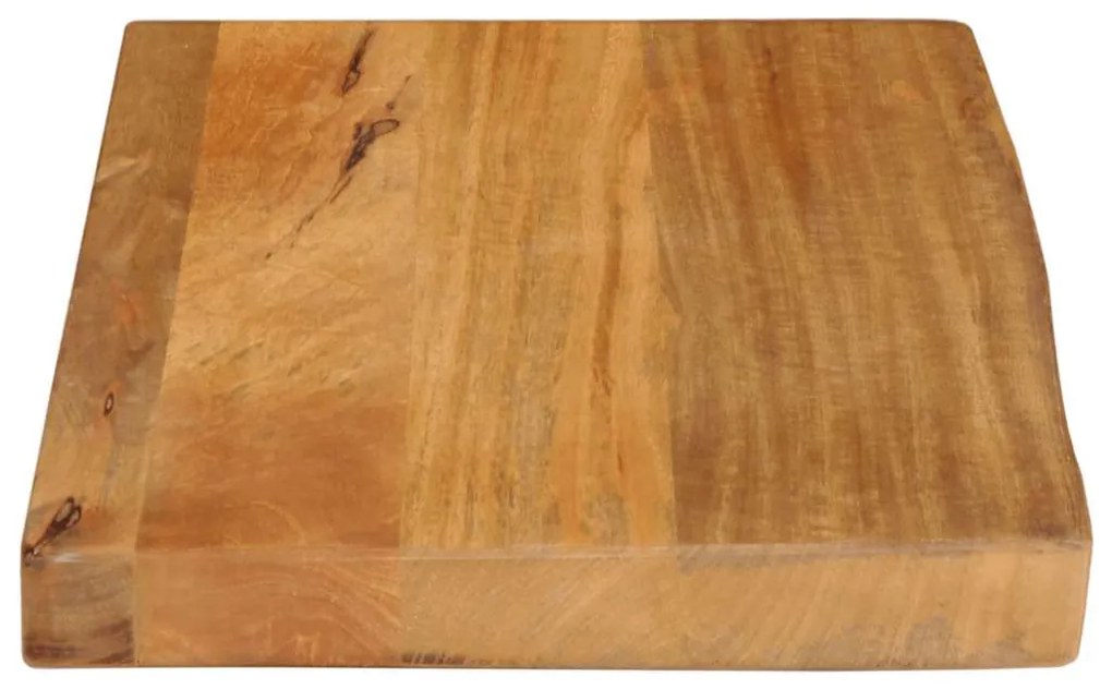 vidaXL Επιφάνεια Τραπεζιού 50x40x2,5 εκ. Live Edge Μασίφ Ξύλο Μάνγκο