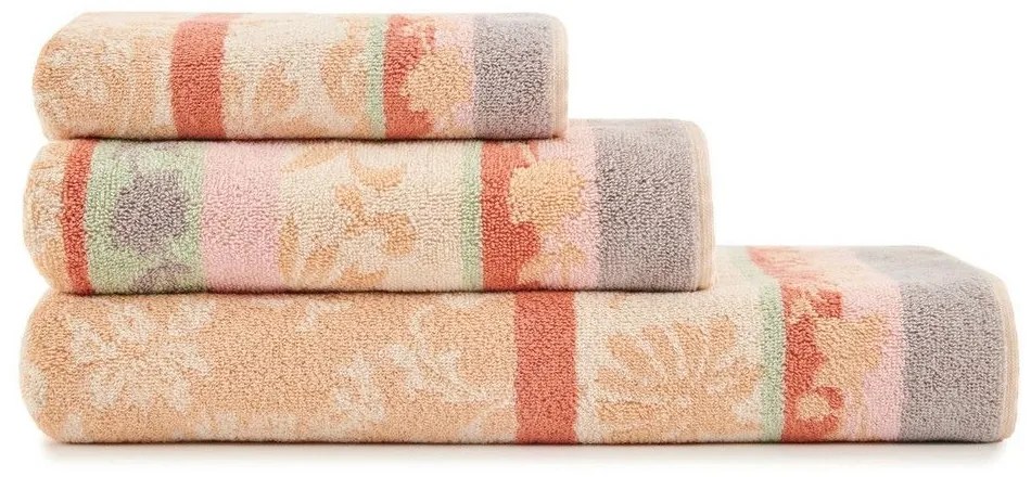 Πετσέτα Como Beige Bassetti Σώματος 70x140cm 100% Cotton