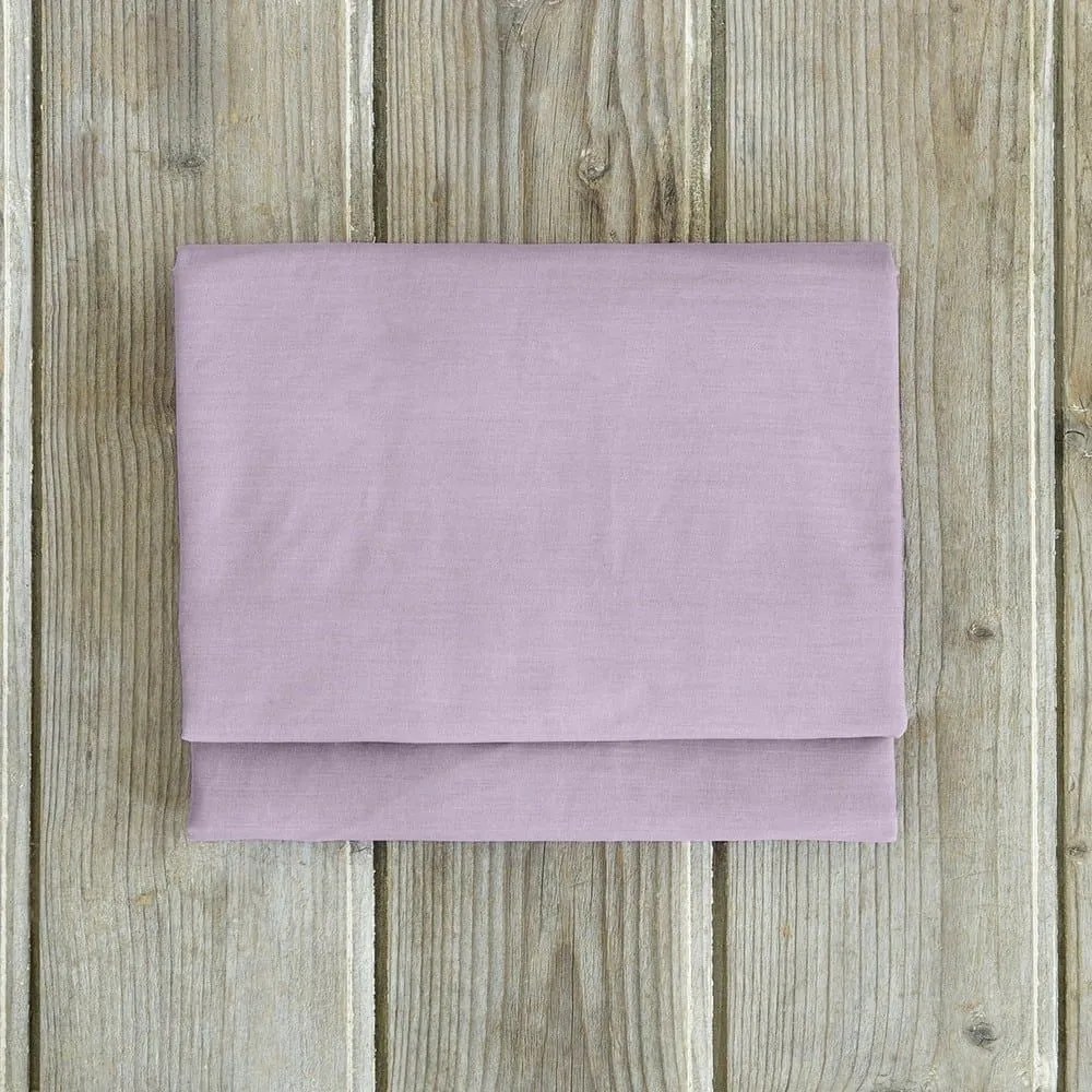 Σεντόνι Unicolors Pale Mauve Nima Ημίδιπλο 180x260cm 100% Βαμβάκι