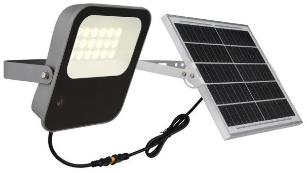 Ηλιακός Προβολέας LED 5W Γκρι ΙΡ65 Dimmable 36487 Globo Lighting-36487-Γκρι 36487