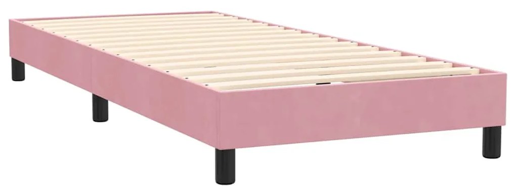 ΚΡΕΒΑΤΙ BOXSPRING ΜΕ ΣΤΡΩΜΑ ΡΟΖ 80X220 ΕΚ. ΒΕΛΟΥΔΙΝΟ 3316910