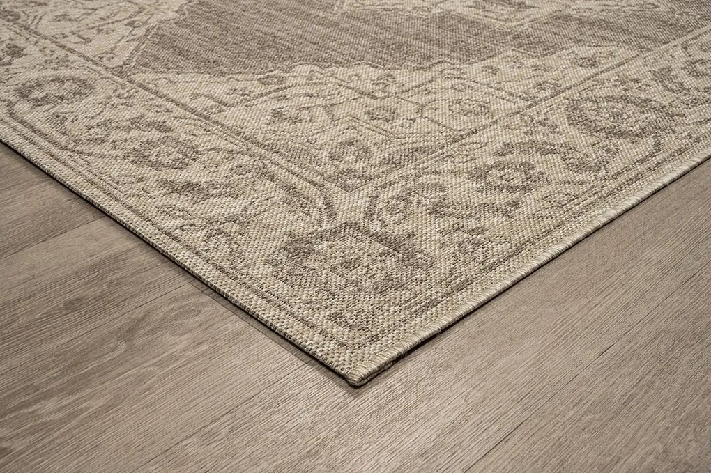 ΧΑΛΙ ETHNIK  204005C BROWN/CARAMEL BEIGE - 160X230  NewPlan - 5-14-ETHN-4005C_UT6Y-160X230 - 5-14-ETHN-4005C_UT6Y-160X230