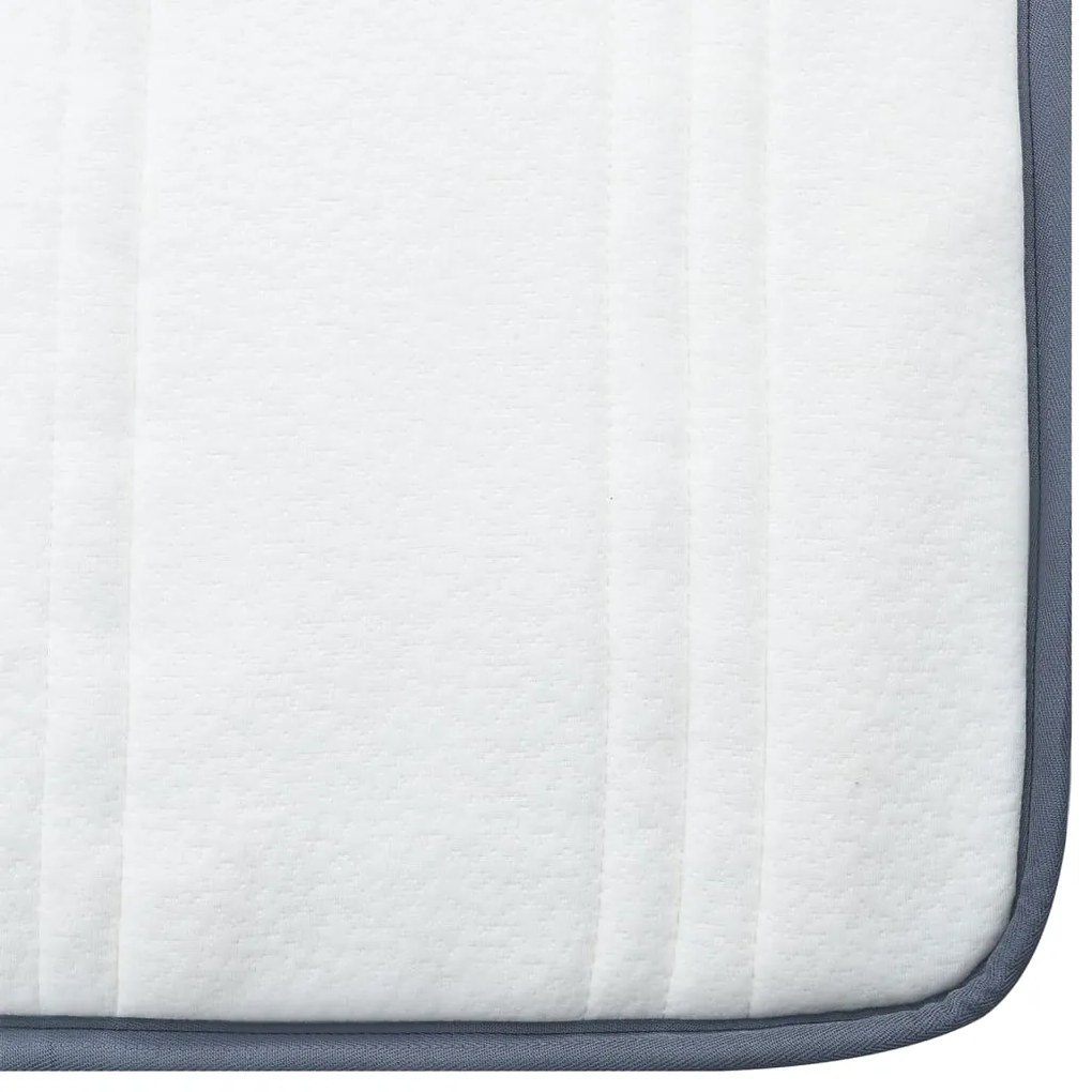 vidaXL Στρώμα Boxspring 160x80x20 εκ. μέτριας απαλότητας Υφασμάτινο