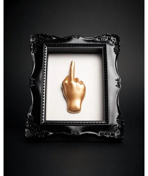 Blogo Διακοσμητική Κορνίζα Finger - Χρυσή