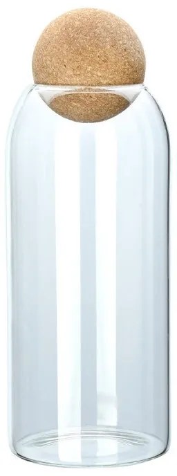 ESTIA ΔΟΧΕΙΟ ΑΠΟΘΗΚΕΥΣΗΣ ΓΥΑΛΙΝΟ 950ml ΜΕ ΚΑΠΑΚΙ ΦΕΛΛΟΥ