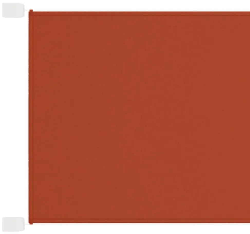 Τέντα Κάθετη Τερακότα 180 x 360 εκ. από Ύφασμα Oxford - Κόκκινο
