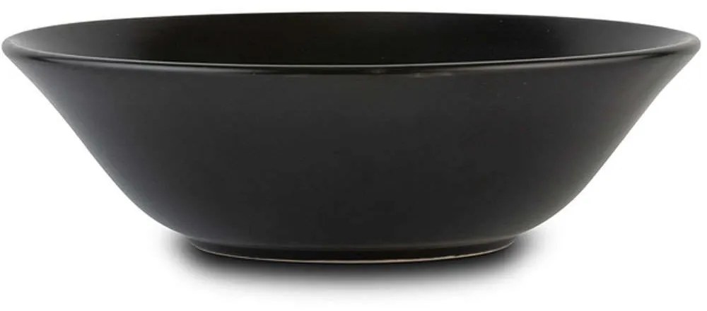 Σαλατιέρα Soho 10-099-284 23cm Black Nava Large Πηλός