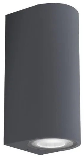 Απλίκα Φωτιστικό Τοίχου Up-Down CORDOVA IP54 Bot Lighting-CORDOVA2G-Ανθρακί CORDOVA2G
