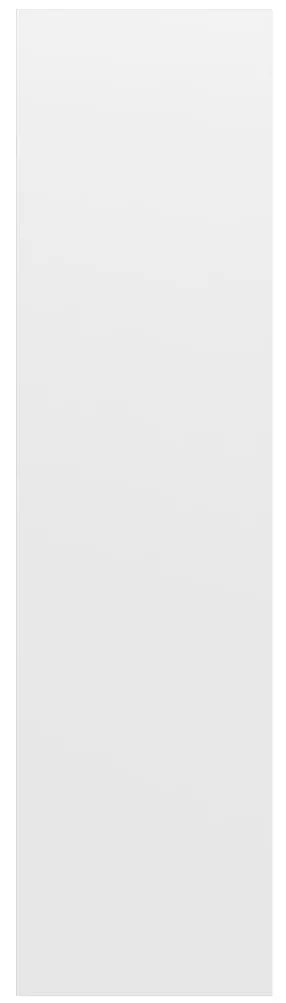 vidaXL Έπιπλο Τηλεόρασης Κρεμαστό Λευκό 37x37x142,5 εκ. από Επεξ. Ξύλο