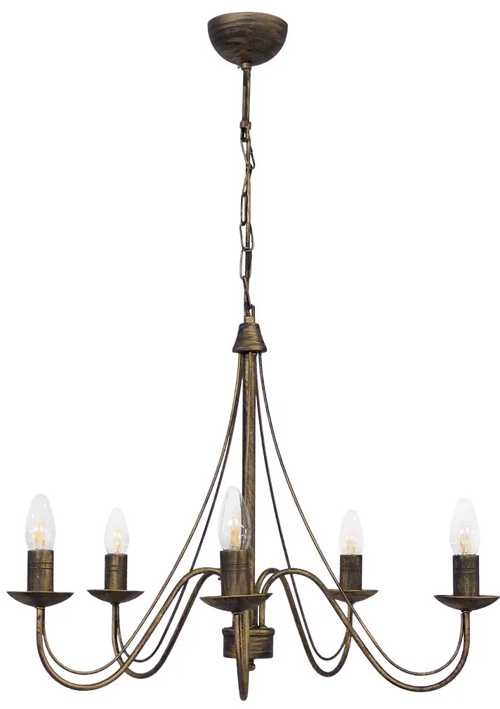 Πολυέλαιος Οροφής Heronia S-11 01-0259 Bronze