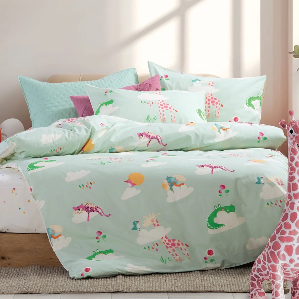 Σεντόνια Μονά (Σετ) Nef-Nef Homeware Sky Is A Zoo