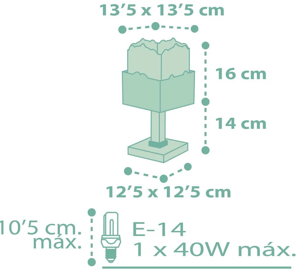 Πορτατίφ Ango Panda-Prasino