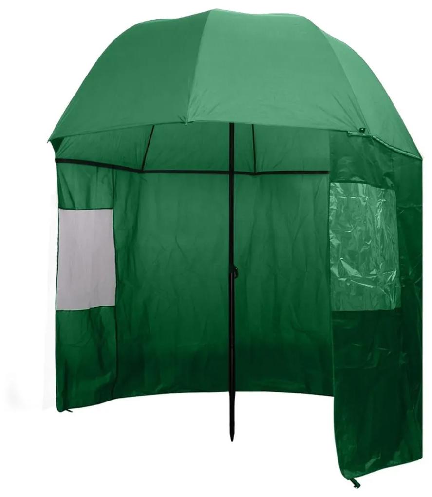 Ομπρέλα Ψαρέματος Πράσινη 300 x 240 εκ. - Πράσινο