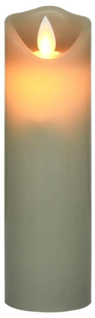vidaXL Κεριά LED Ηλεκτρ. Σετ 5 Τεμαχίων Θερμό Λευκό με Τηλεχειριστήριο