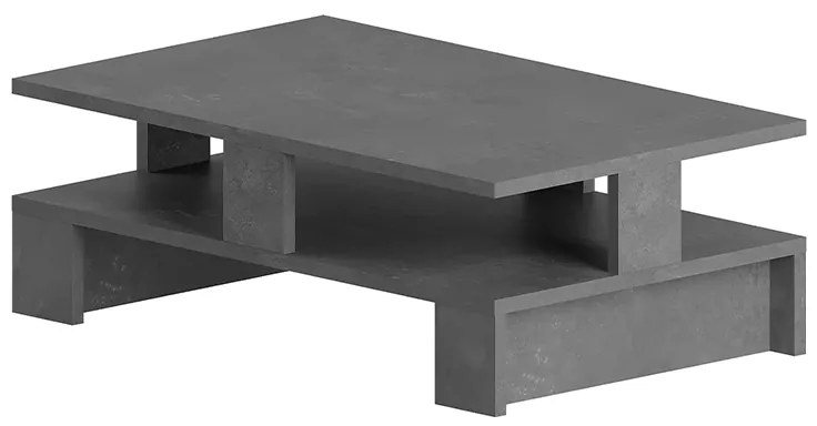 ΤΡΑΠΕΖΑΚΙ ΣΑΛΟΝΙΟΥ MANSU MEGAPAP ΧΡΩΜΑ ΓΚΡΙ ΡΕΤΡΟ 80X50X27ΕΚ.