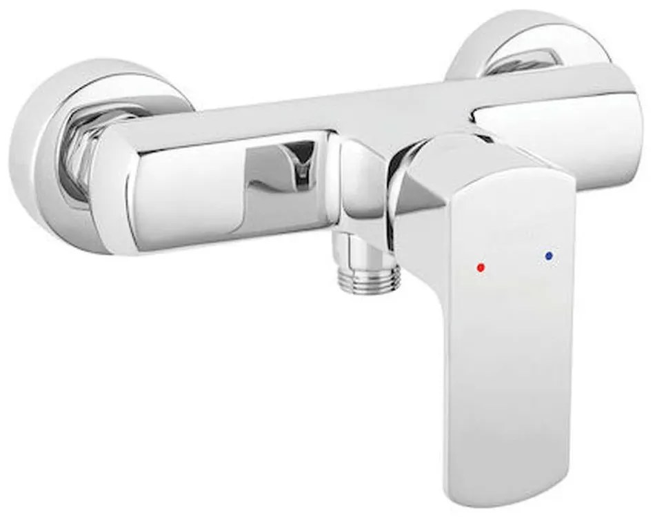Μπαταρία Ντους Vitto BVI7VL Chrome Ferro Brass