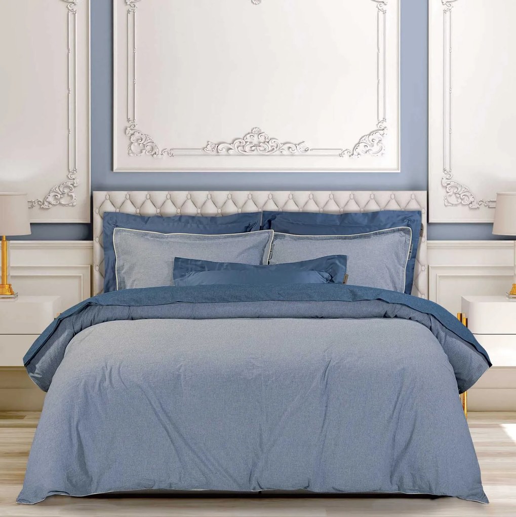 ΣΕΤ ΥΠΕΡΔΙΠΛΑ ΣΕΝΤΟΝΙΑ 250x270cm 4 ΤΕΜ.  GREENWICH POLO CLUB -  ESSENTIAL 2294