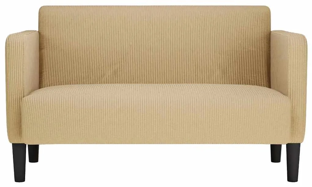 vidaXL Καναπές Loveseat Πρασινογκρί 109 εκ. ύφασμα Corduroy