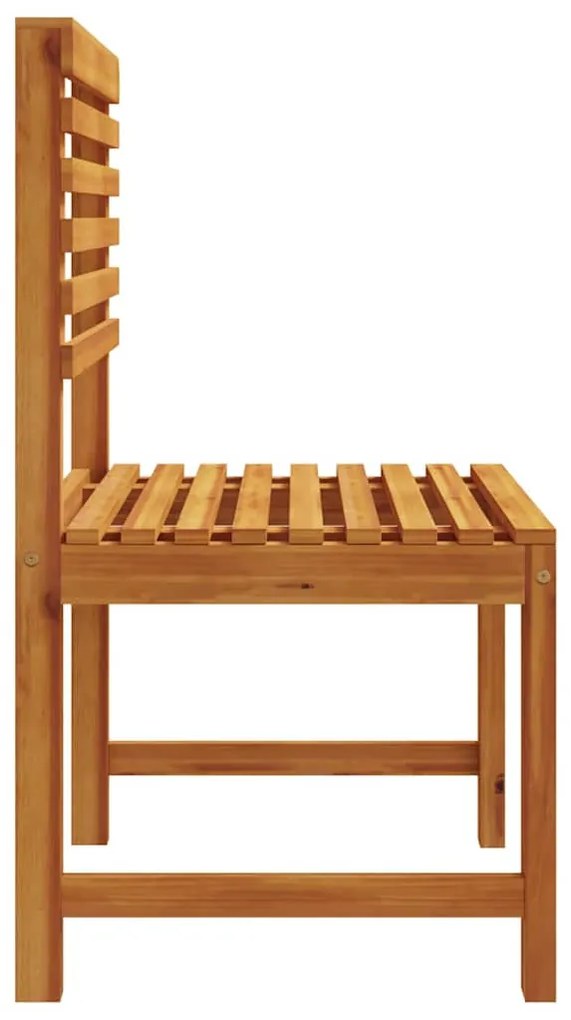 vidaXL Καρέκλα Κήπου 2 pcs Καφέ 50 x 50 x 91 εκ. Μασίφ ξύλο ακακίας