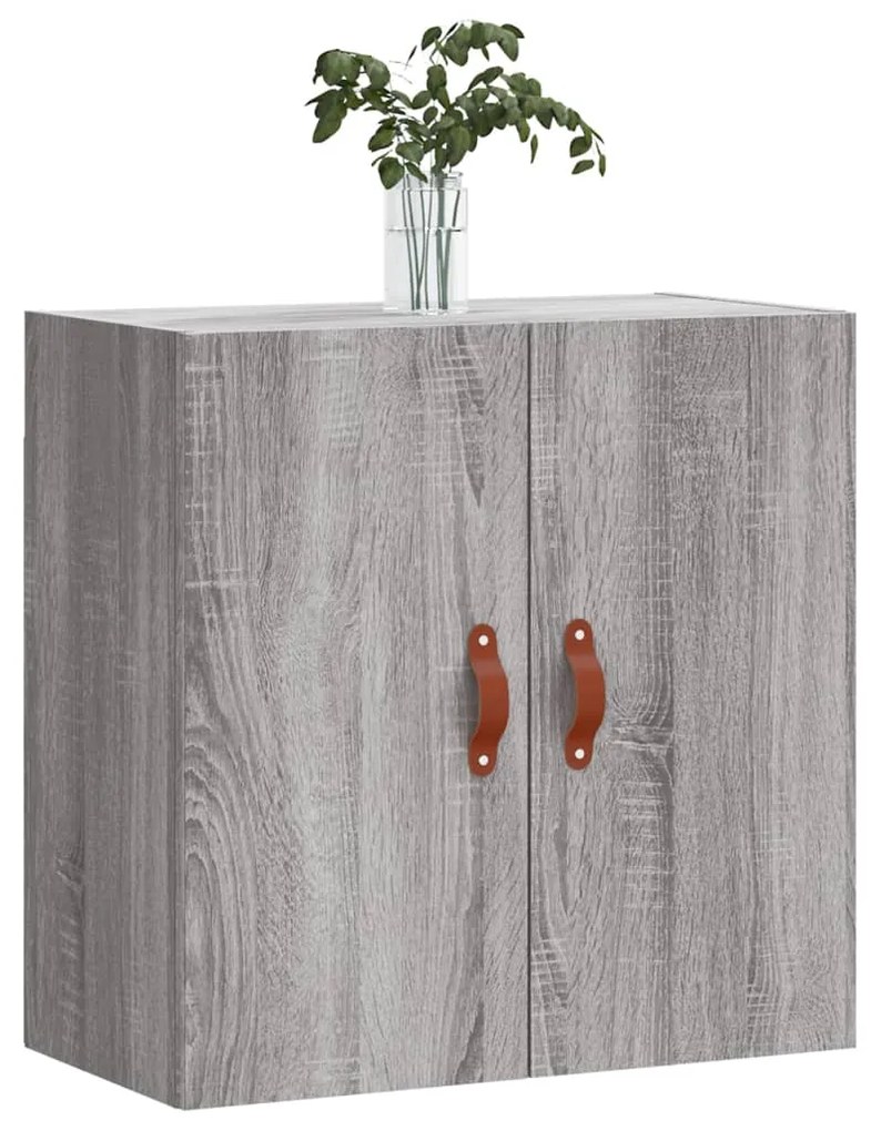vidaXL Ντουλάπι Τοίχου Γκρι Sonoma 60x31x60 εκ. από Επεξεργασμένο Ξύλο