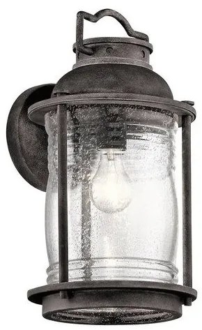Φανάρι  Απλίκα Φωτιστικό Τοίχου 1xE27 IP44  40cm  Ashland Bay Elstead Lighting-KL-ASHLANDBAY2-L-Γκρι KL-ASHLANDBAY2-L