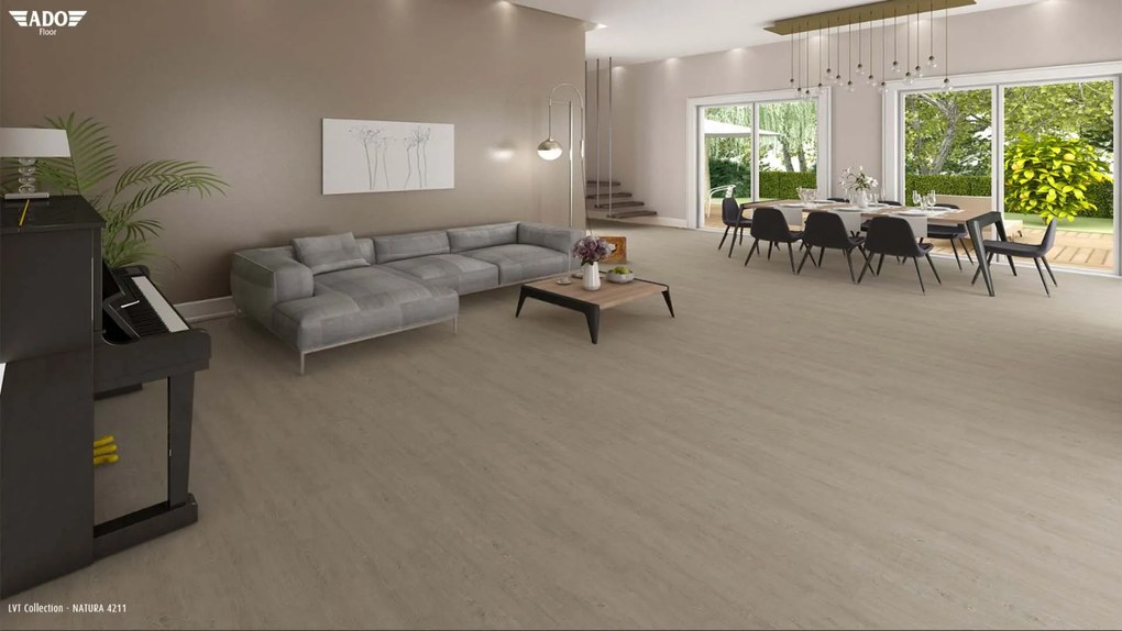 VIVA LVT ΒΙΝΥΛΙΚΗ ΛΩΡΙΔΑ 2.5mm NATURA 4211 NewPlan