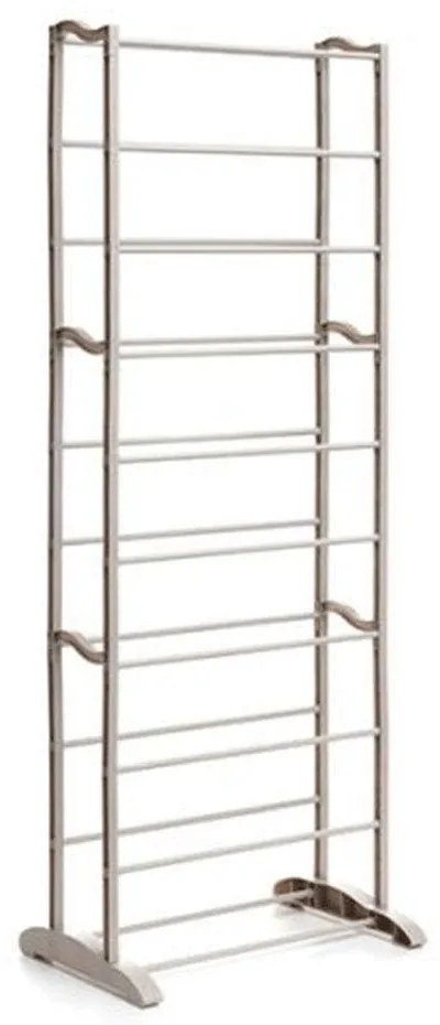Παπουτσοθήκη Με 10 Ράφια V0101113 50x135x25cm White InnovaGoods Metal,Abs
