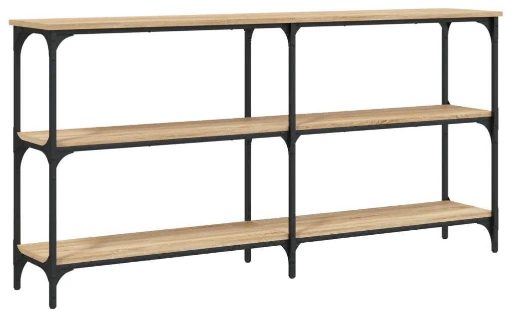 vidaXL Τραπέζι Κονσόλα Sonoma Δρυς 150x29x75 εκ. Επεξεργασμένο Ξύλο