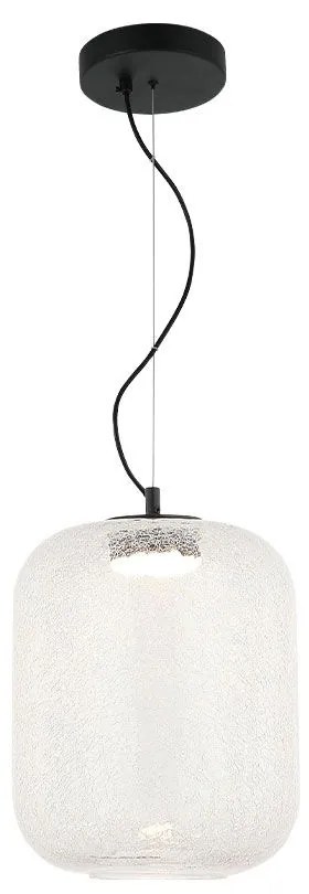 Φωτιστικό Οροφής Κρεμαστό Kiva 4318600 LED 13W 873Lm 23x150cm Clear Viokef